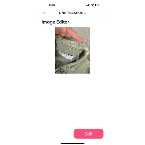 One teaspoon belted long sleeve khaki green jumpsuit women’s Small - Picture 5 of 11